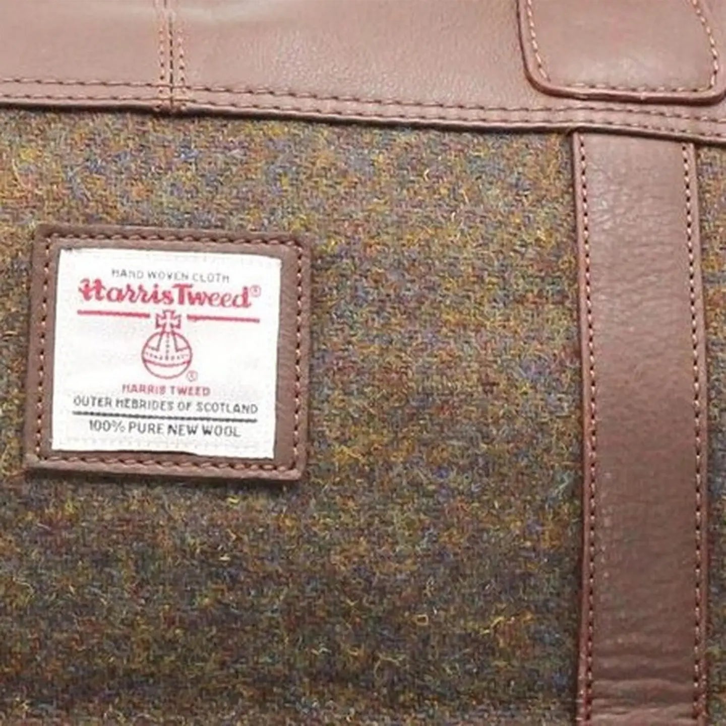 Harris Tweed Travel Holdall Bag
