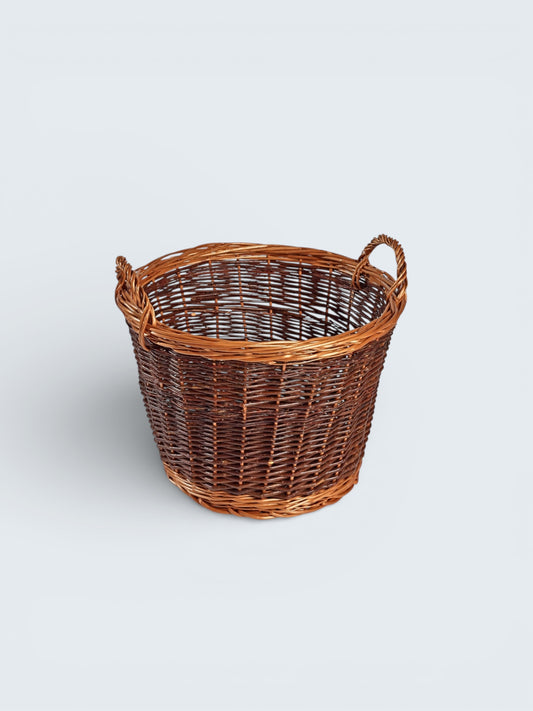 Large Wicker Log Basket