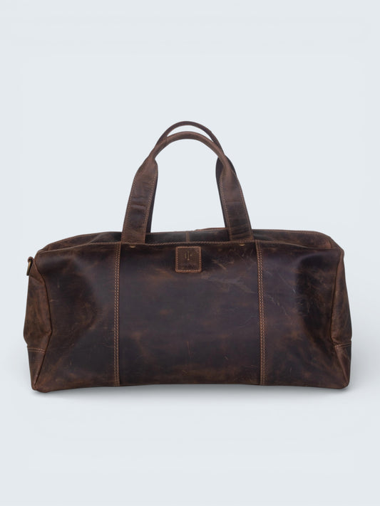 Leather Holdall Travel Bag