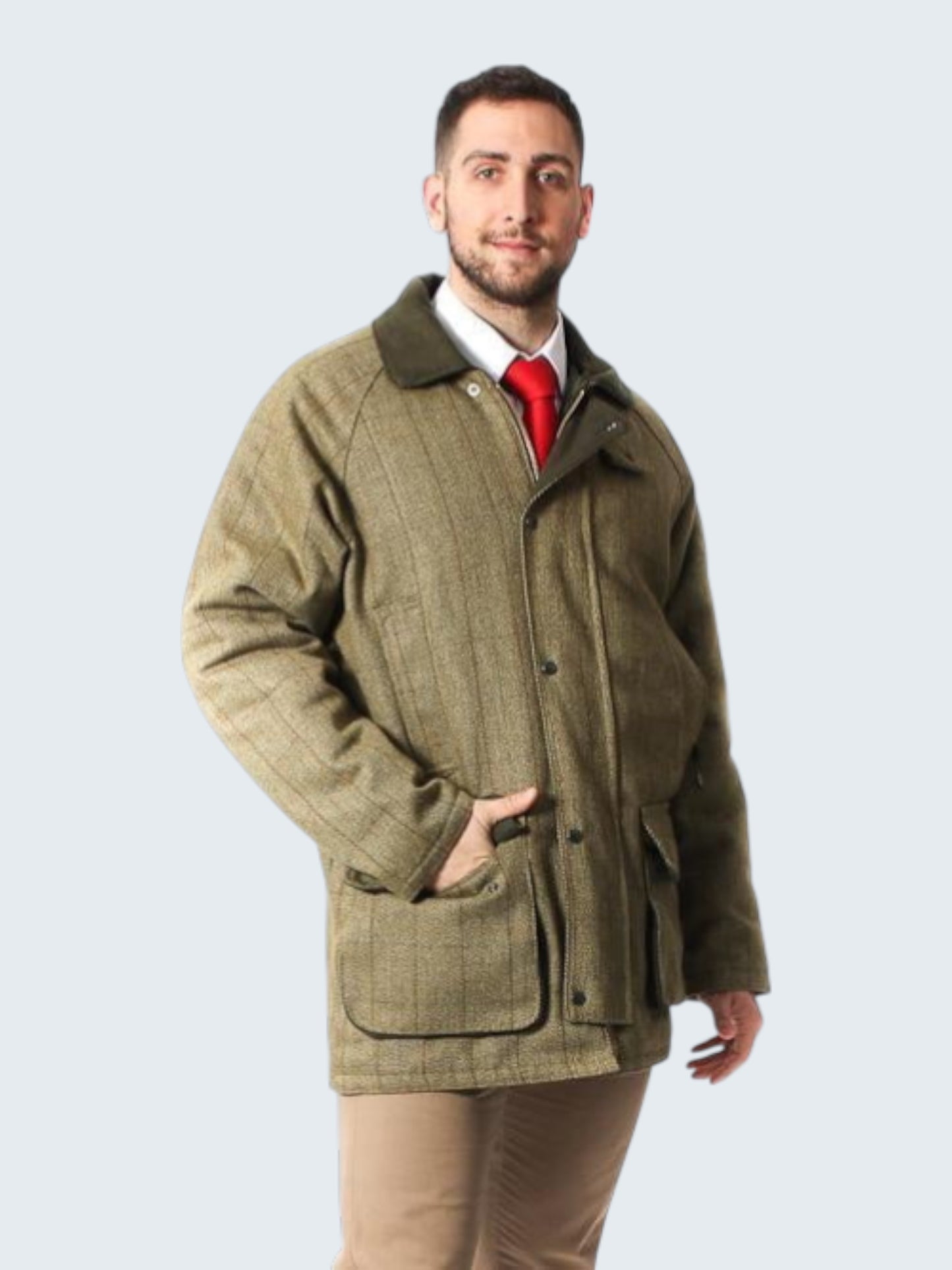 Men's Derby Tweed Field Jacket
