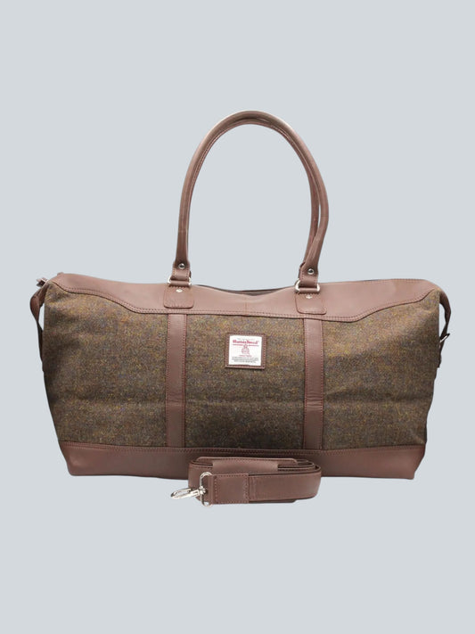 Harris Tweed Travel Holdall Bag